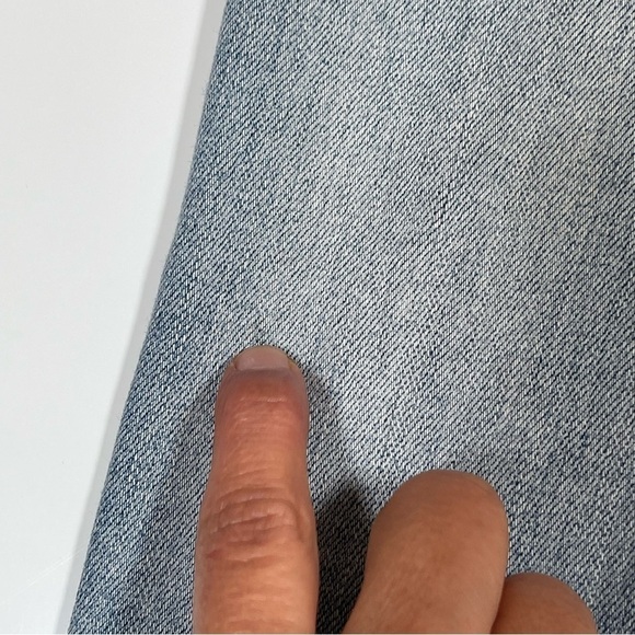 MCGUIRE Jeans Bessette Cropped Wide Leg Culotte Jean size 26 Blue - Picture 10 of 10